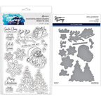 Ranger Simon Hurley Ho Ho Ho Clear Stamps And Dies Bundle