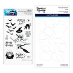 Ranger Simon Hurley Hocus Pocus Clear Stamps And Dies Bundle
