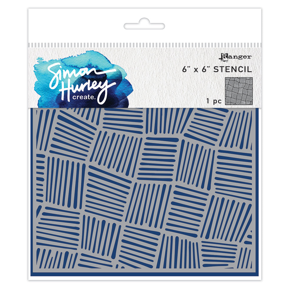 Ranger Simon Hurley Intertwined 6 x 6 Stencil hus91714