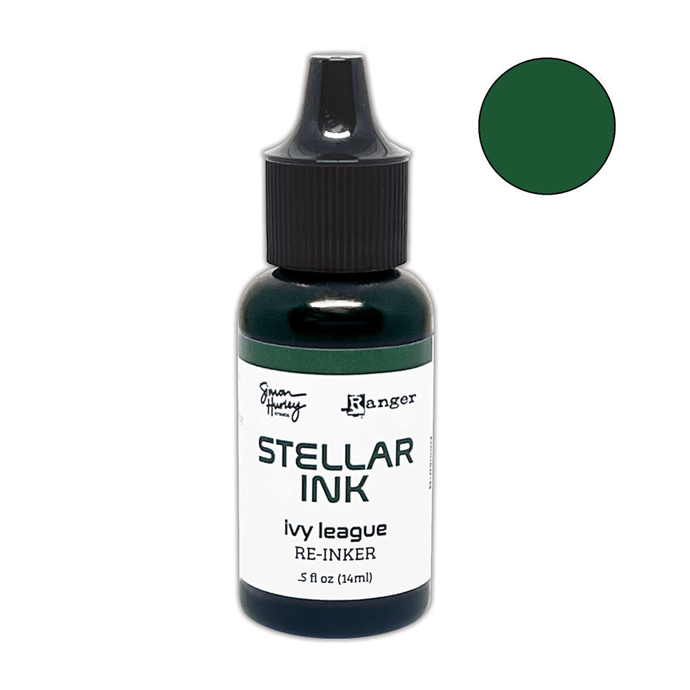 Ranger Simon Hurley Ivy League Stellar Ink Pad And Reinker Bundle HUI890007