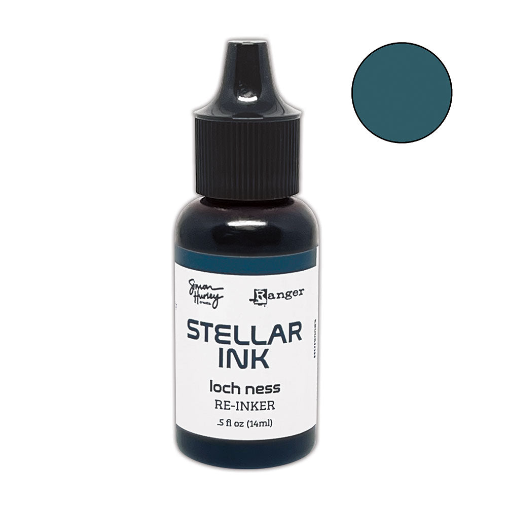 Ranger Simon Hurley Loch Ness Stellar Ink Pad And Reinker Bundle HUI90083