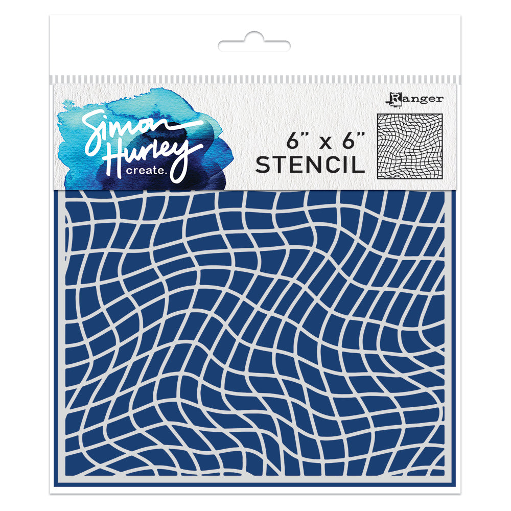Ranger Simon Hurley Nothing But Net 6 x 6 Stencil hus75271