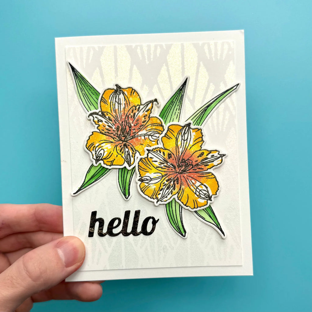 Ranger Simon Hurley Overheated Solar Spray huj86628 Hello Card