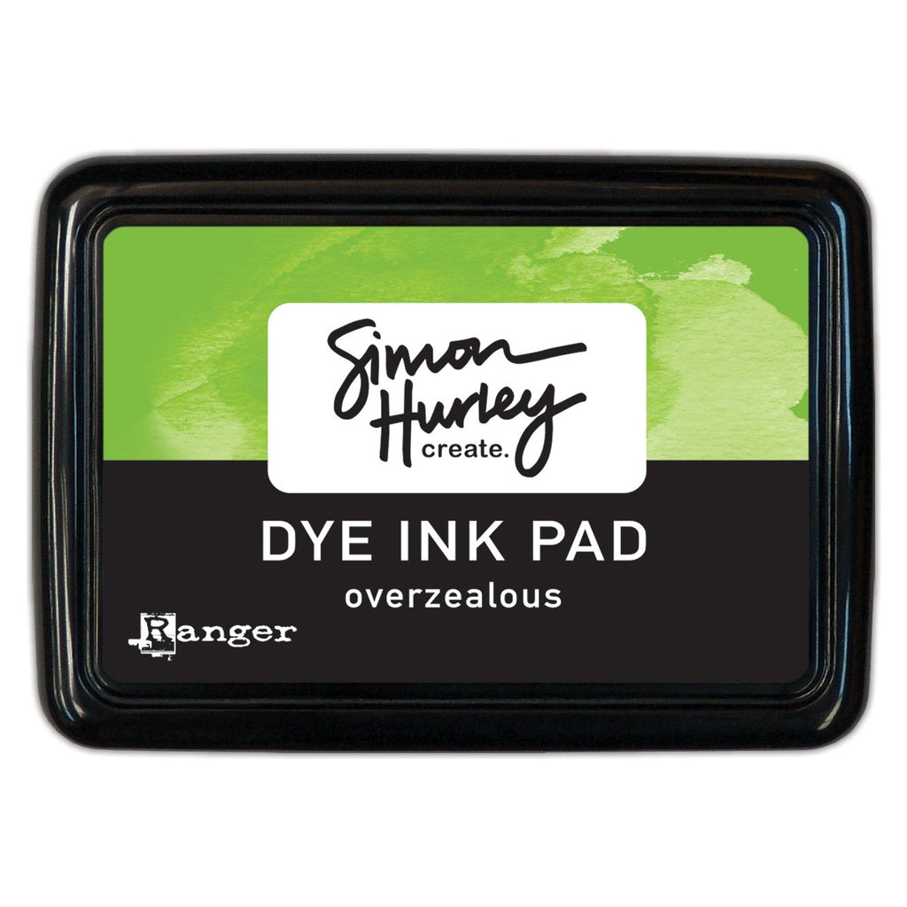 Ranger Simon Hurley Overzealous Dye Ink Pad And Reinker Bundle HUP67122