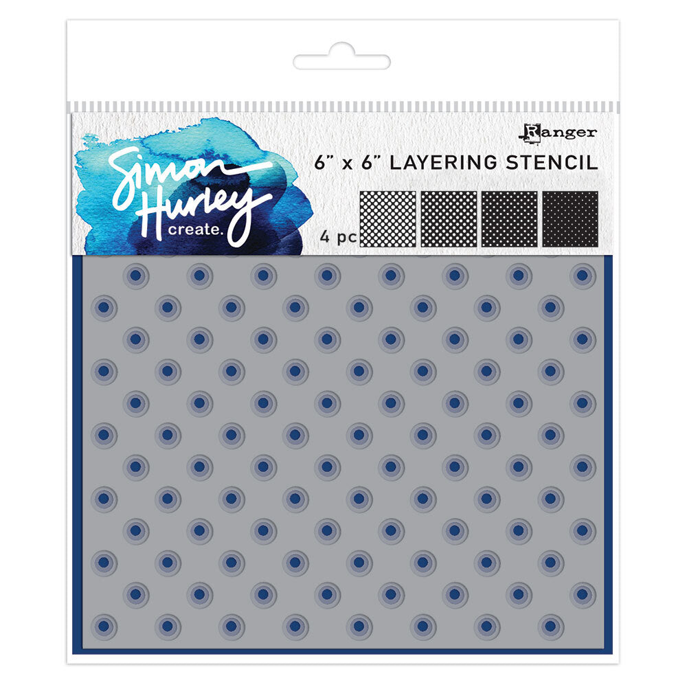 Ranger Simon Hurley Polka Dots Stencils hus94159