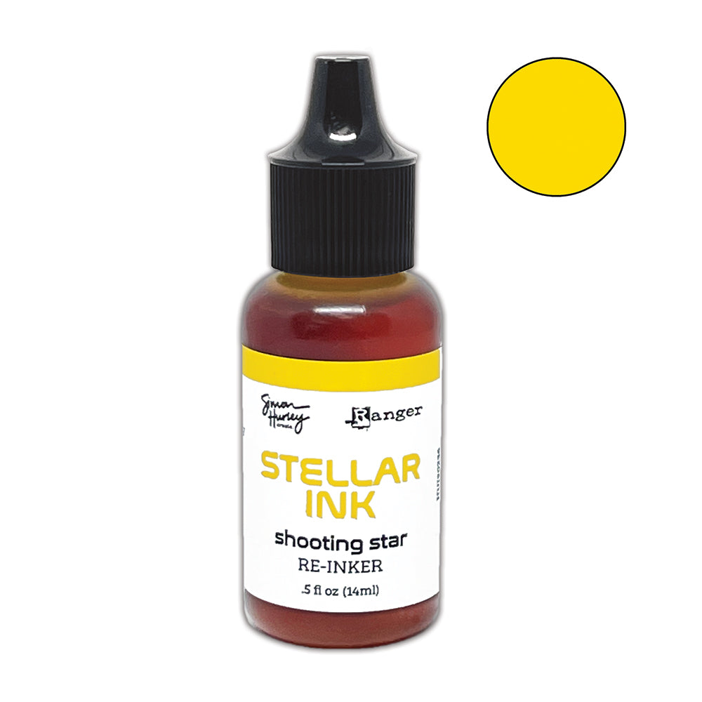 Ranger Simon Hurley Shooting Star Stellar Ink Pad And Reinker Bundle HUI90236