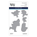 Ranger Simon Hurley Skating By Clear Stamps And Dies Bundle s4-1480 dies