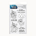 Ranger Simon Hurley Snappy Birthday Clear Stamps And Dies Bundle Packaging Image