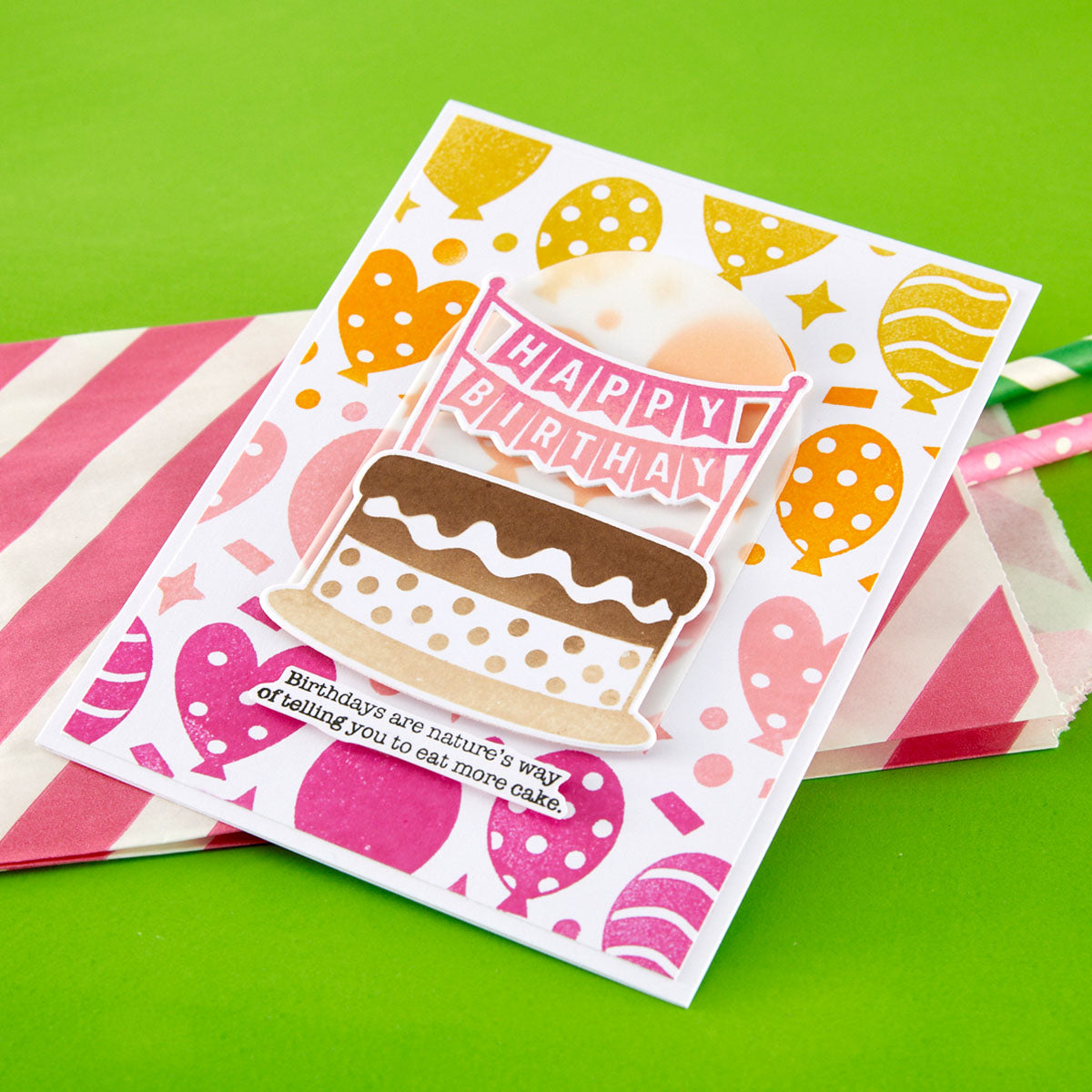 Ranger Simon Hurley Snarky Birthday Clear Stamps And Dies Bundle Birthdays are nature's way of telling you to eat more cake