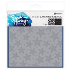 Ranger Simon Hurley Sparkling Stars 6 x 6 Stencils hus92001