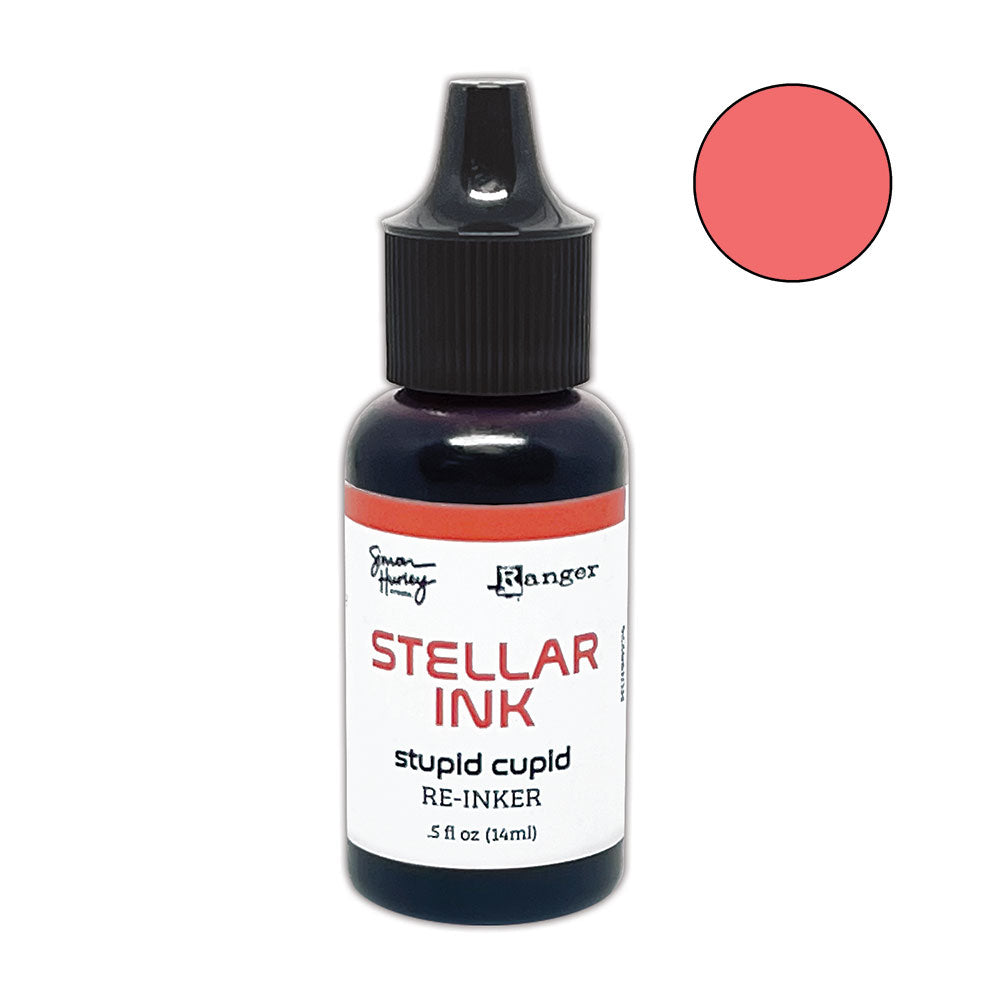 Ranger Simon Hurley Stupid Cupid Stellar Ink Pad And Reinker Bundle HUI90274