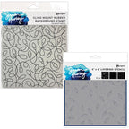 Ranger Simon Hurley Tangled Lights Cling Stamp And Stencils Bundle