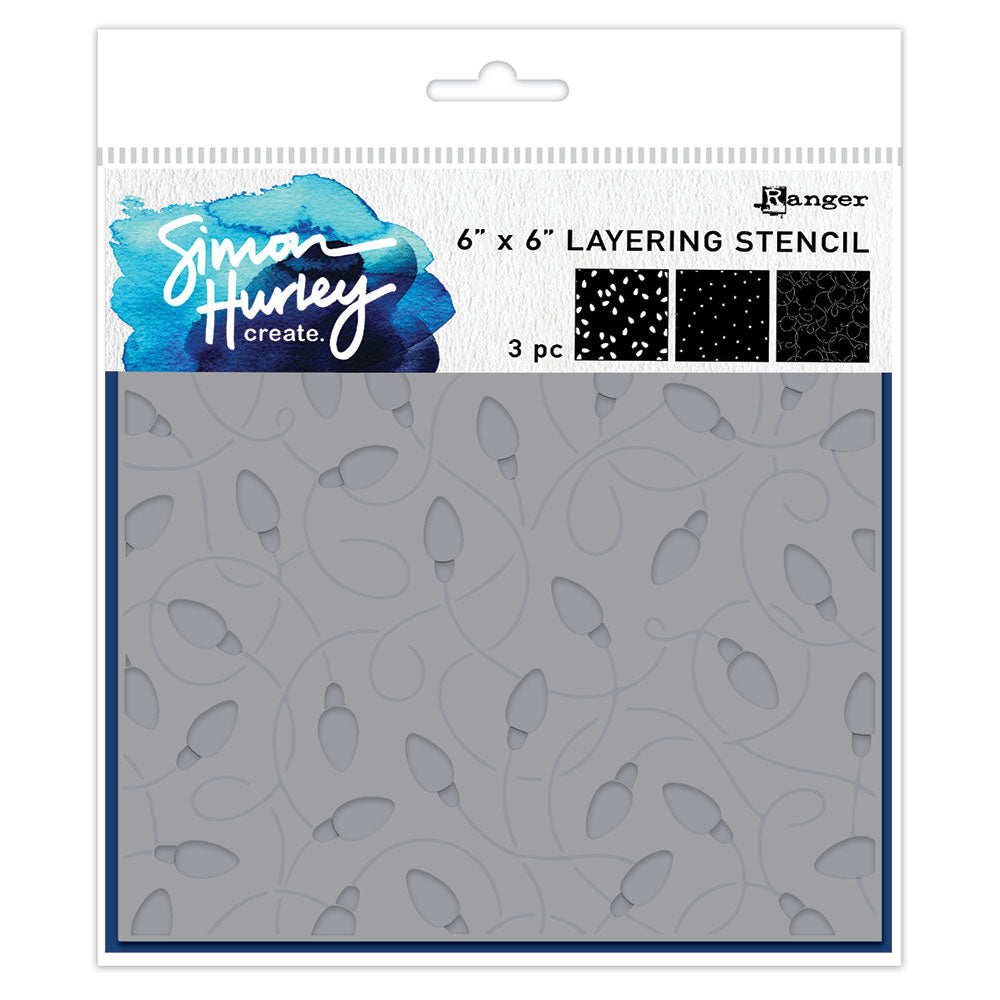Ranger Simon Hurley Tangled Lights Stencils hus94357