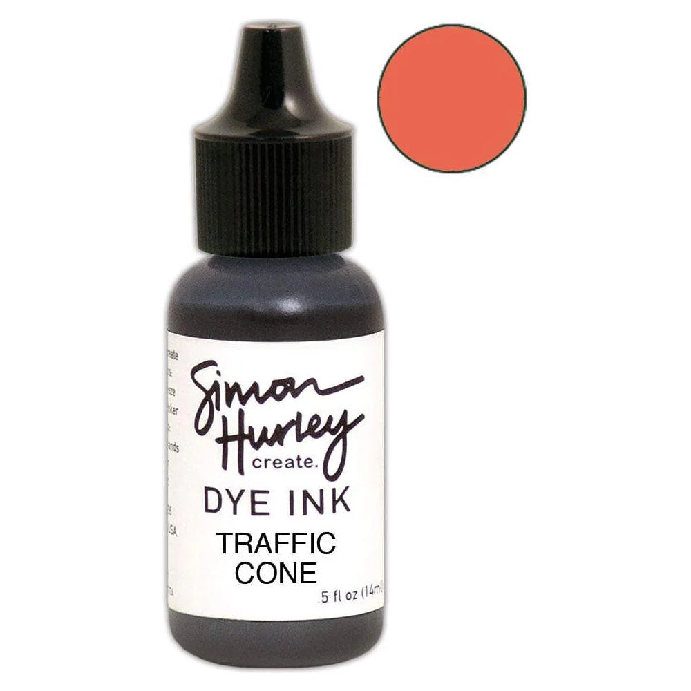 Ranger Simon Hurley Traffic Cone Dye Ink Pad And Reinker Bundle HUI67429