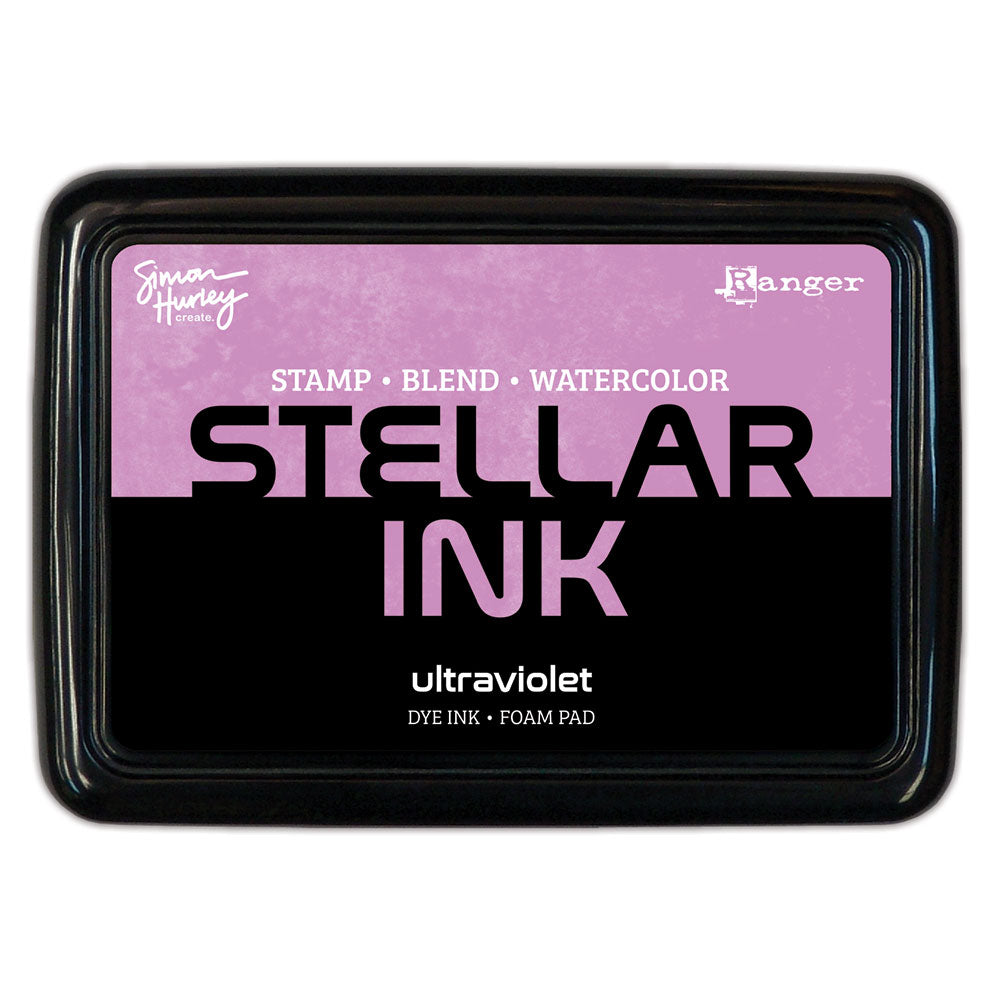 Ranger Simon Hurley Ultraviolet Stellar Ink Pad And Reinker Bundle Product Image