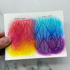 Ranger Simon Hurley Unicorn Horn And Phoenix Feather Astro Paste Bundle Swatches on Ink Blending