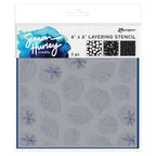 Ranger Simon Hurley Very Berry 6 x 6 Stencils hus88820