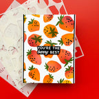 Ranger Simon Hurley Very Berry 6 x 6 Stencils hus88820 You're The Best Card