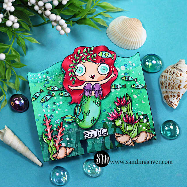 Ranger Simon Hurley White Lie Stellar Paste hua92070 Mermaid Card | color-code:ALT01