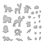 Ranger Simon Hurley Woodland Wildlife Clear Stamps And Dies Bundle Wafer Thin in Packaging