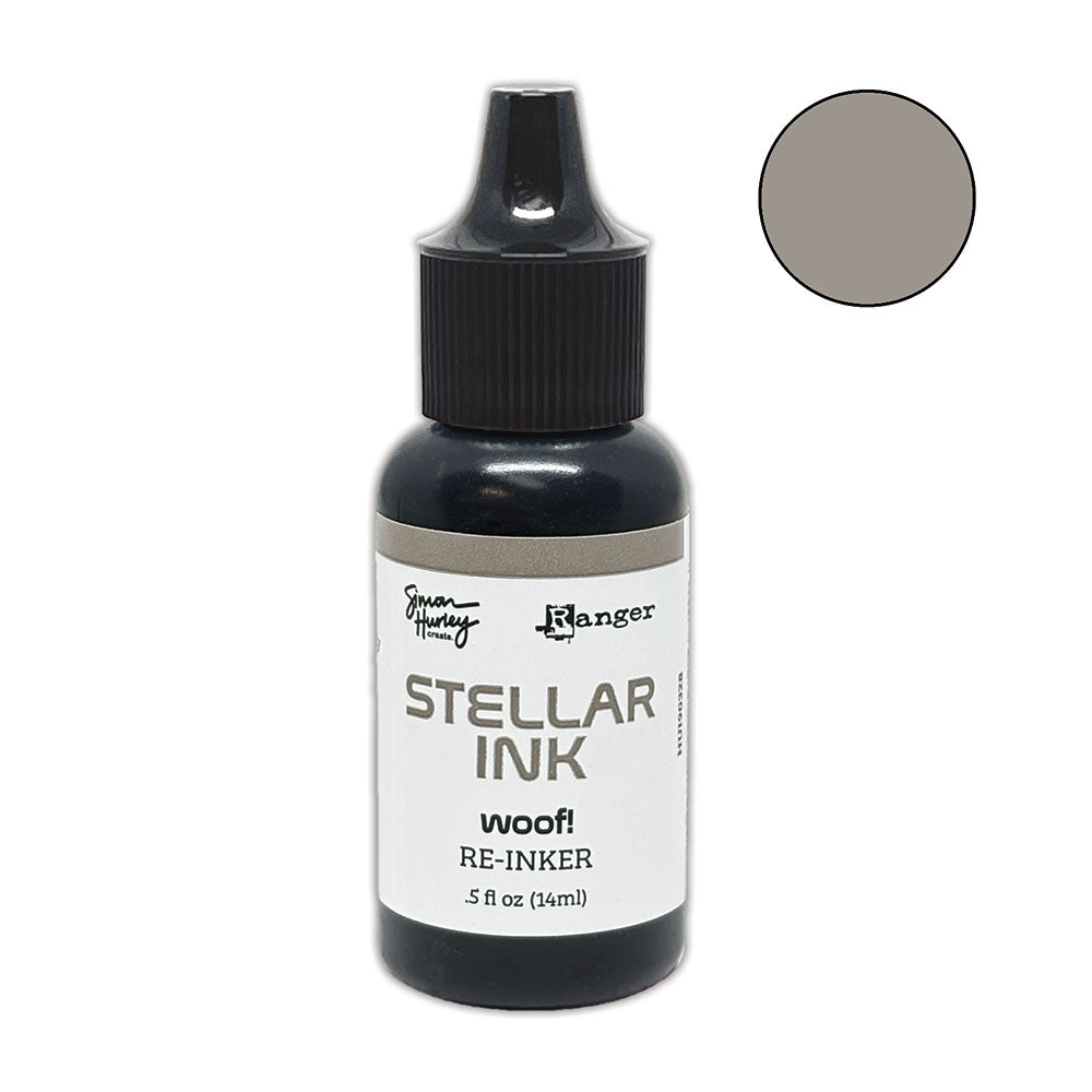 Ranger Simon Hurley Woof Stellar Ink Pad And Reinker Bundle Color Swatch