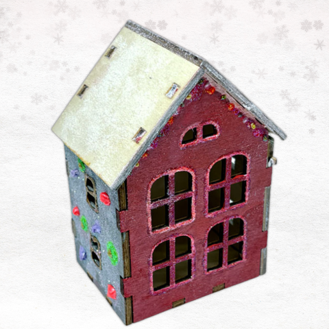 Ranger Snowflake Tinsel Embossing Powder EPJ37453 Holiday Tiny House | color-code:ALT02
