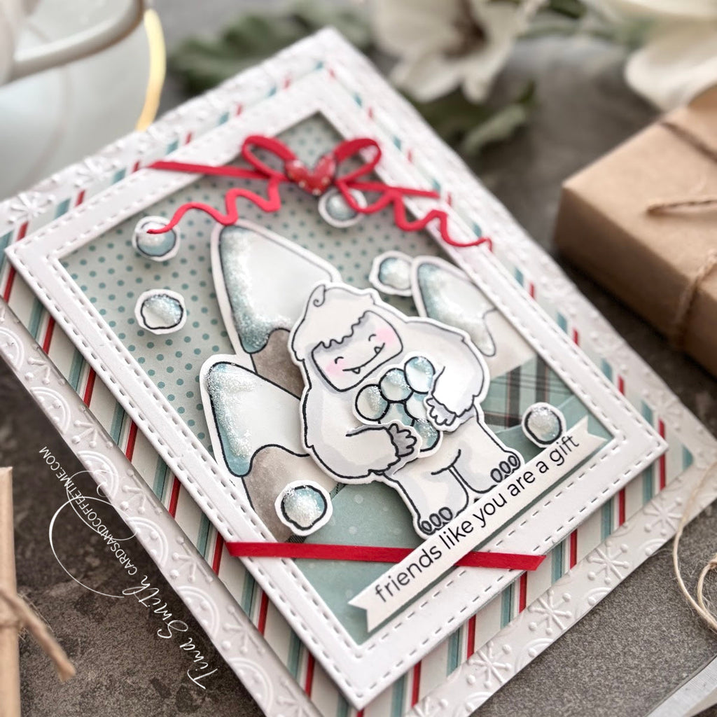 Ranger Stickles Frosted Lace Glitter Glue SGG20592 Playful 3D Card | color-code:ALT02