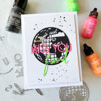 Ranger Studio Paint Artist Brushes BRU40842 Bold Miss You Card | color-code:ALT02
