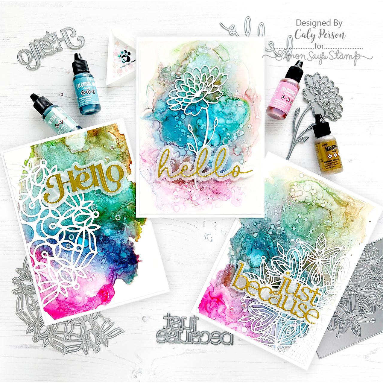 Tim Holtz Alcohol Ink Bayou Ranger tal86024 Bright Greeting Cards | color-code:ALT03