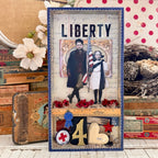 Ranger Tim Holtz Distress Crayon Chipped Sapphire TDB49609 Liberty Vignette Tray | color-code:ALT03