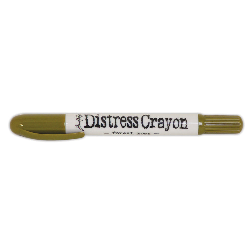 Ranger Tim Holtz Distress Crayon Forest Moss tdb52203