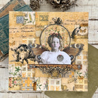 Ranger Tim Holtz Distress Crayon Picket Fence TDB49692 Intricate Panel Project | color-code:ALT14