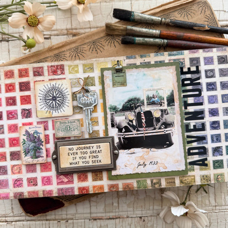 Ranger Tim Holtz Distress Crayon Rustic Wilderness tdb76421 Adventure Tray | color-code:ALT10