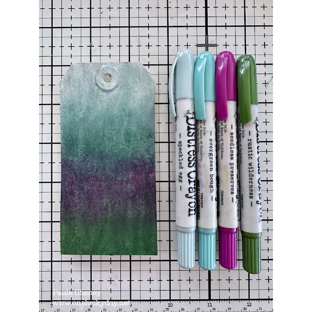 Ranger Tim Holtz Distress Crayon Rustic Wilderness tdb76421 Layering Tags | color-code:ALT04