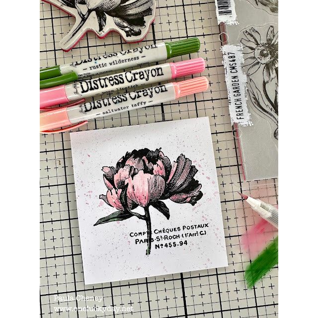 Ranger Tim Holtz Distress Crayon Rustic Wilderness tdb76421 Ten Ways to Use | color-code:ALT02
