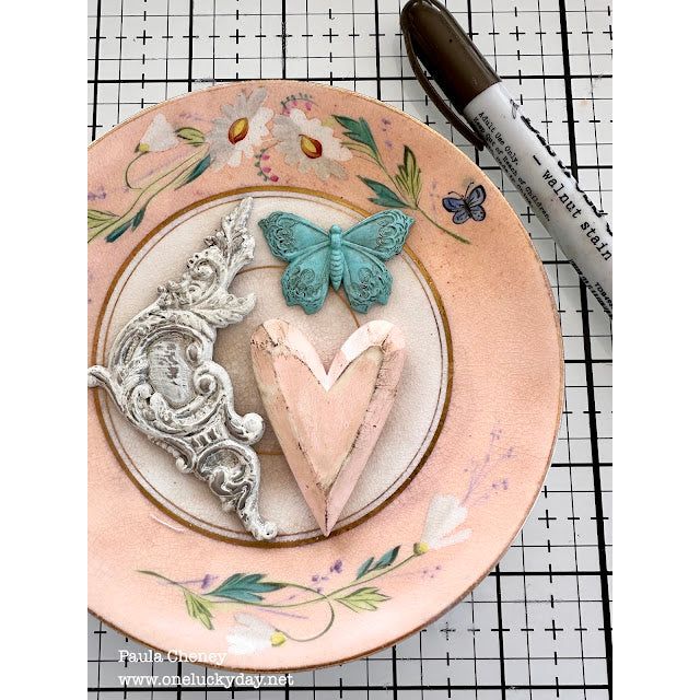 Ranger Tim Holtz Distress Crayon Walnut Stain TDB49654 Ten Ways to Use | color-code:ALT12