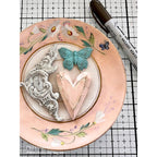 Ranger Tim Holtz Distress Crayon Walnut Stain TDB49654 Ten Ways to Use | color-code:ALT12