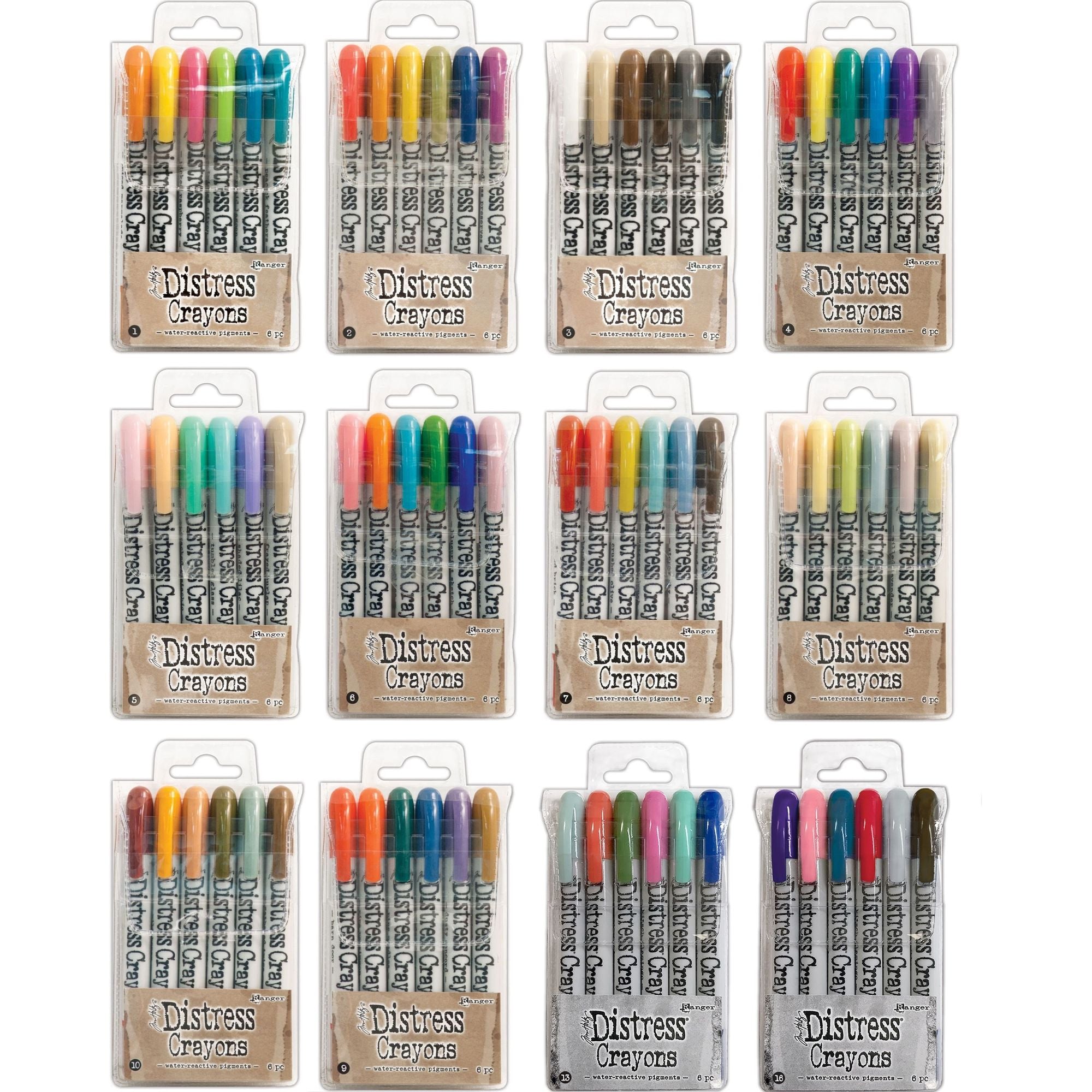 Ranger Tim Holtz Distress Crayons Bundle Of 72