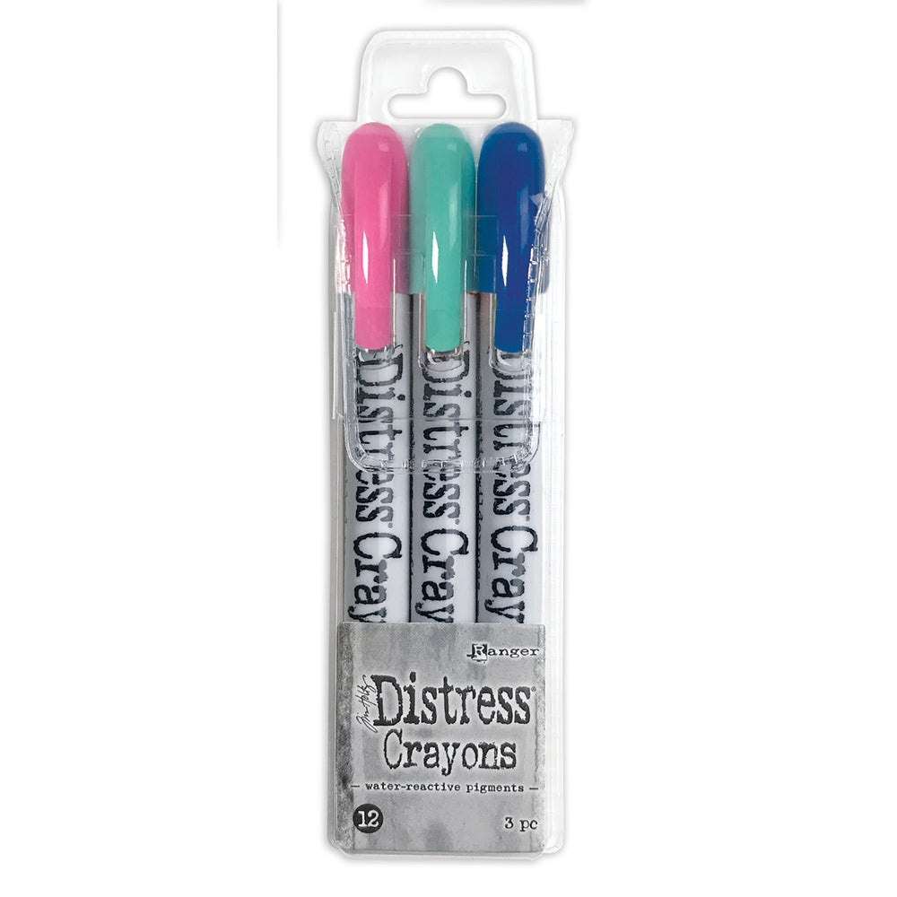 Ranger Tim Holtz Distress Crayons Set 12 tdbk77190