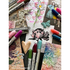 Ranger Tim Holtz Distress Crayons Set 4 TDBK51749 Ten Ways To Use | color-code:ALT01
