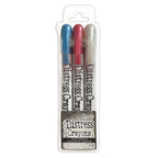 Ranger Tim Holtz Distress Holiday Pearl Crayon Set 5 tsck84389