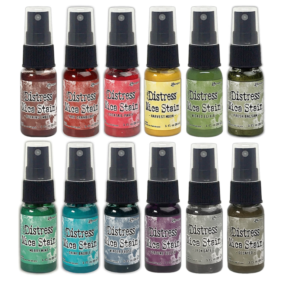 Ranger Tim Holtz Distress Mica Stain Rainbow Set – Simon Says Stamp