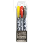 Ranger Tim Holtz Distress Pearl Mica Crayons Halloween Set 3 tshk81111