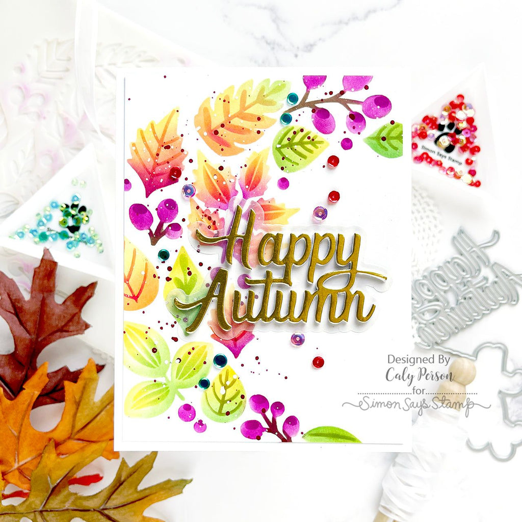 Simon Says Stamp Sequins Red Berries rb1023 Season Of Wonder | color-code:ALT01