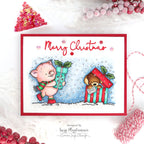 Simon Says Stamp Sequins Red Berries rb1023 Season Of Wonder
