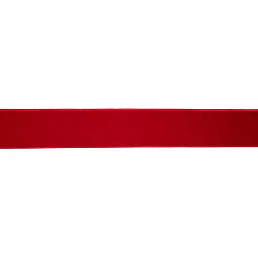 Red Velvet 1 Inch Spool of Ribbon 6345565 detail