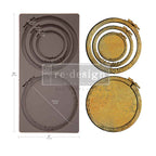 Redesign With Prima Marketing Artisan's Frame Decor Mould 684624