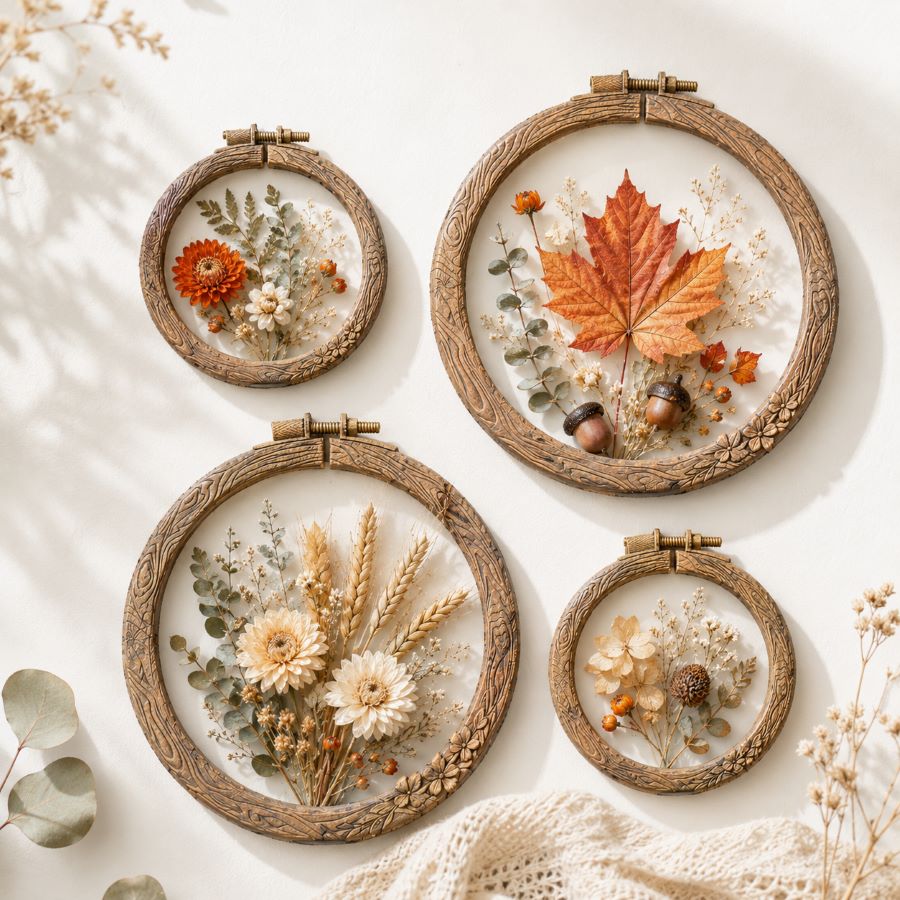Redesign With Prima Marketing Artisan's Frame Decor Mould 684624 Autumn Decorations