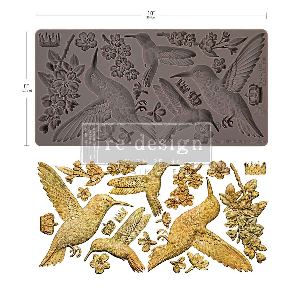 Redesign With Prima Marketing Bloom And Flutter Decor Mould 682842