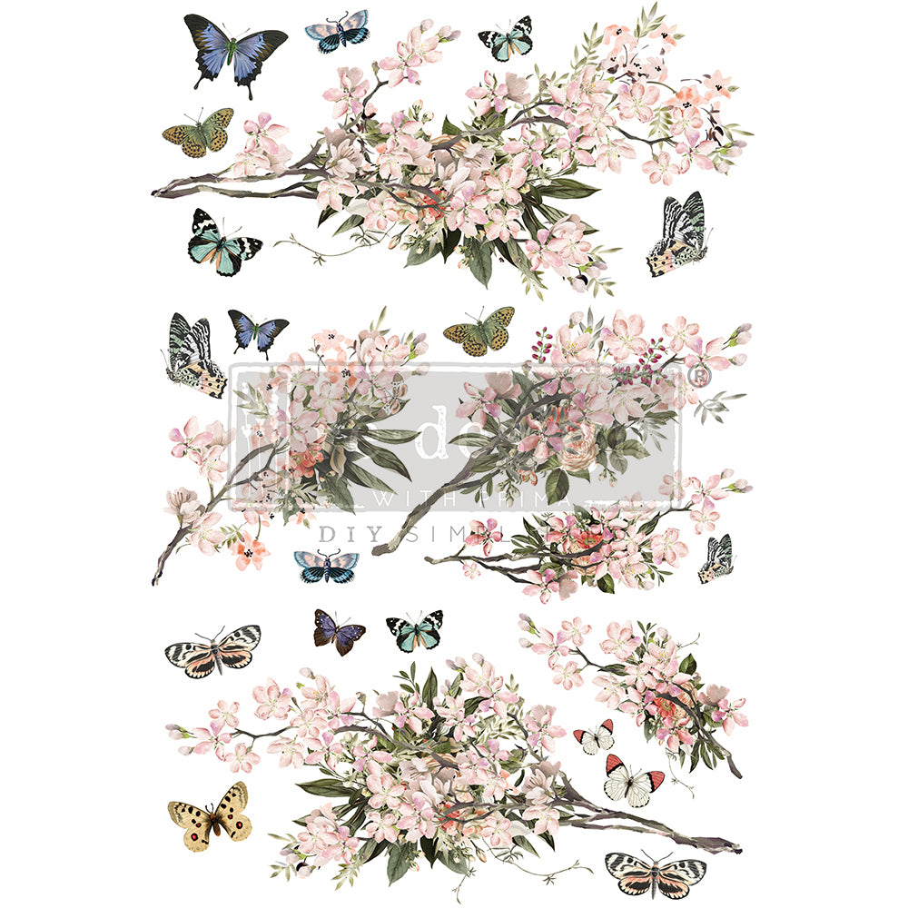 Redesign With Prima Marketing Blossom Botanica Decor Transfers 651060